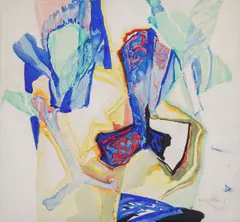 František Kupka, Impromptu, 1913–1914, watercolor on paper