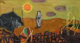 Antonín Pelc, Desert, 1944, oil on canvas