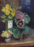 Ludvík Kuba, Still Life with Flowers