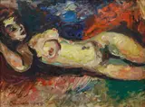 Jan Bauch, Lying Nude
