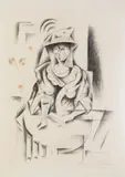 Antonín Procházka, Sitting Young Woman