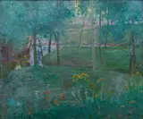 Antonín Hudeček, The Okoř Stream in Spring, 1898