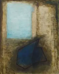 Josef Šíma, Antaeus, 1958, oil on canvas