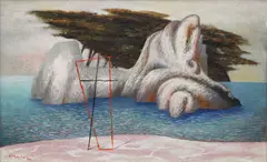 František Muzika, Island I, 1934, oil on canvas