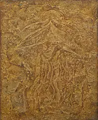 Robert Piesen, Untitled, 1971, mixed media (oil, enamel, lacquer) on canvas