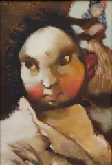 Jiří Trnka, The Journeyman and the Princess, 1943, oil on wood panel