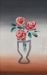 Josef Čapek, Roses, 1926, oil on canvas