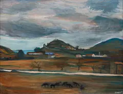 Georges Kars, Tossa de Mar I, 1934, oil on canvas