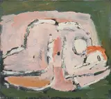 Jiří Rada, Lying Nude, 1965, oil on canvas