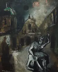 Vladimír Sychra, March 1939, 1939, oil on canvas