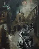 Vladimír Sychra, March 1939, 1939, oil on canvas
