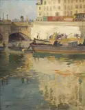 Viktor Stretti, Paris, 1902, oil on canvas