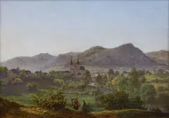 August Piepenhagen, Hejnice, 1827, oil on wood panel