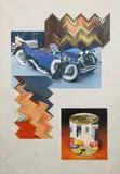 Jiří Kolář, Concrete Eternal Spring, 1979, collage on board