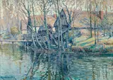 Vaclav Radimsky, House by a River