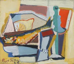 Emil Filla, Still Life with Lemon, 1926, oil on canvas