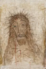 Alén Diviš, Christ as the Man of Sorrows, 1950, oil on canvas