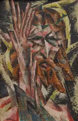 Josef Matička, Head of Christ, circa 1936, oil on canvas