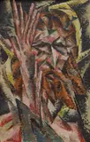 Josef Matička, Head of Christ, circa 1936, oil on canvas