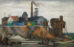 Vlastimil Beneš, The Laura Mine, 1960, oil on canvas