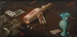 Zdeněk Tůma, Still Life with Cards, 1943, oil on canvas