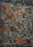 Jiri Balcar, Decree, circa 1959, oil on cardboard