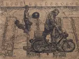 Pavel Reisenauer, České Blbějovice, 2017, oil on hardboard