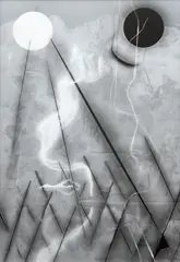 Josef Achrer, Searching for shelter No. 14, 2024, photogram on paper