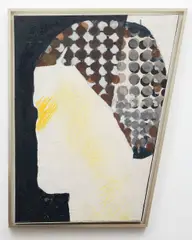 Otakar Slavík, Head, 1969, oil on canvas
