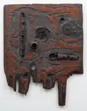 Jaroslav Hovadík, Equation with Several Unknowns, 1963–1965, object (polychromed wood)
