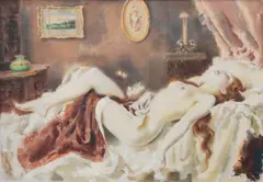 Josef Loukota, Ecstasy, 1920s, oil on canvas