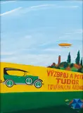 Tomáš Bím, Tudor, 1994, oil on hardboard