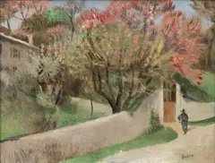 Otakar Kubín, Spring Walk in Provence, mid-1920s, oil on canvas