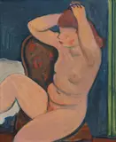 Georges Kars, Toilet, 1943–1944, oil on cardboard