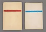 Toyen & Jindřich Štyrský, Sexual Nocturne and Justina (a set of two books), 1931–1932, hand-coloured zincographs on paper