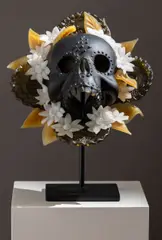 Martin Janecky, Ambar, 2017, object (hand sculpted using the technique of inside bubble sculpting)