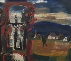 Josef Jira, Pilgrim, 1971, oil on canvas
