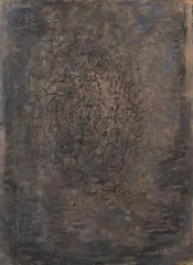 Alén Diviš, Swarming, 1941, gouache on cardboard