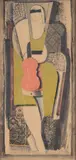 Jindřich Štyrský, Woman with a Violin, 1923, collage on paper
