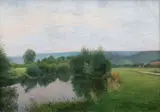 Josef Holub, Pool, 1898, oil on canvas