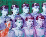 Lubomír Typlt, Young Gods, 2017, oil on canvas
