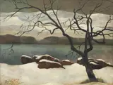 Ota Janeček, Snow-Covered Boulders