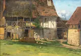 Antonín Chittussi, Farmhouse in Normandy