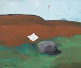 Kamil Lhoták, Homage to Chittussi, 1981, oil on hardboard