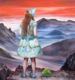 Simone Haack, In the Blue Mountains, 2012, oil on canvas