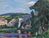 Václav Špála, On the Berounka River