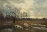 Antonín Chittussi, Landscape in Fontainebleau
