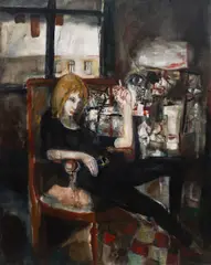 Josef Jira, Saša, 1972, oil on canvas