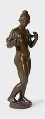 Aristide Maillol, Baigneuse à l'écharpe - Femme debout, Circa 1920/1923, cast 1931