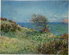 Claude Monet, Sur la falaise près de Fécamp, 1881, Oil on canvas